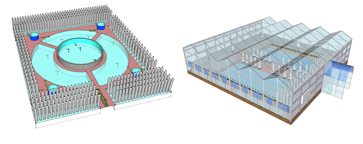 魚菜共生系統(tǒng)項目設計圖